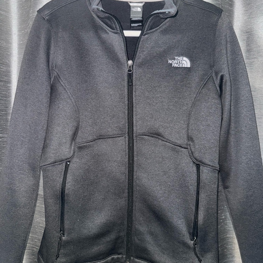 The North Face Gray Full-Zip Jacket